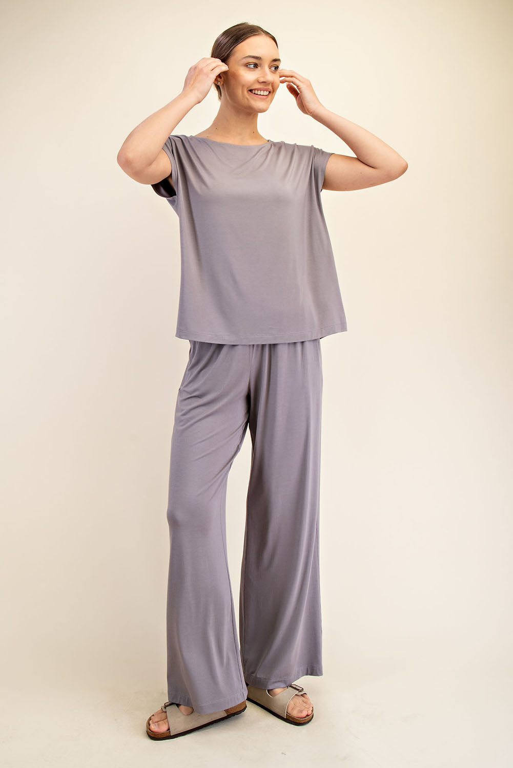 Viscose Modal Wide Pant