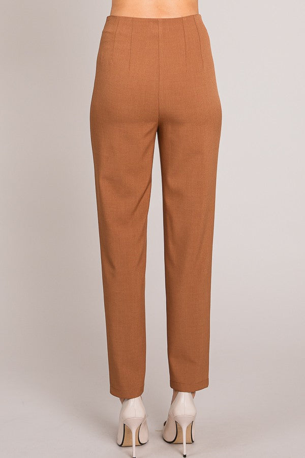 Twill Darted Trousers