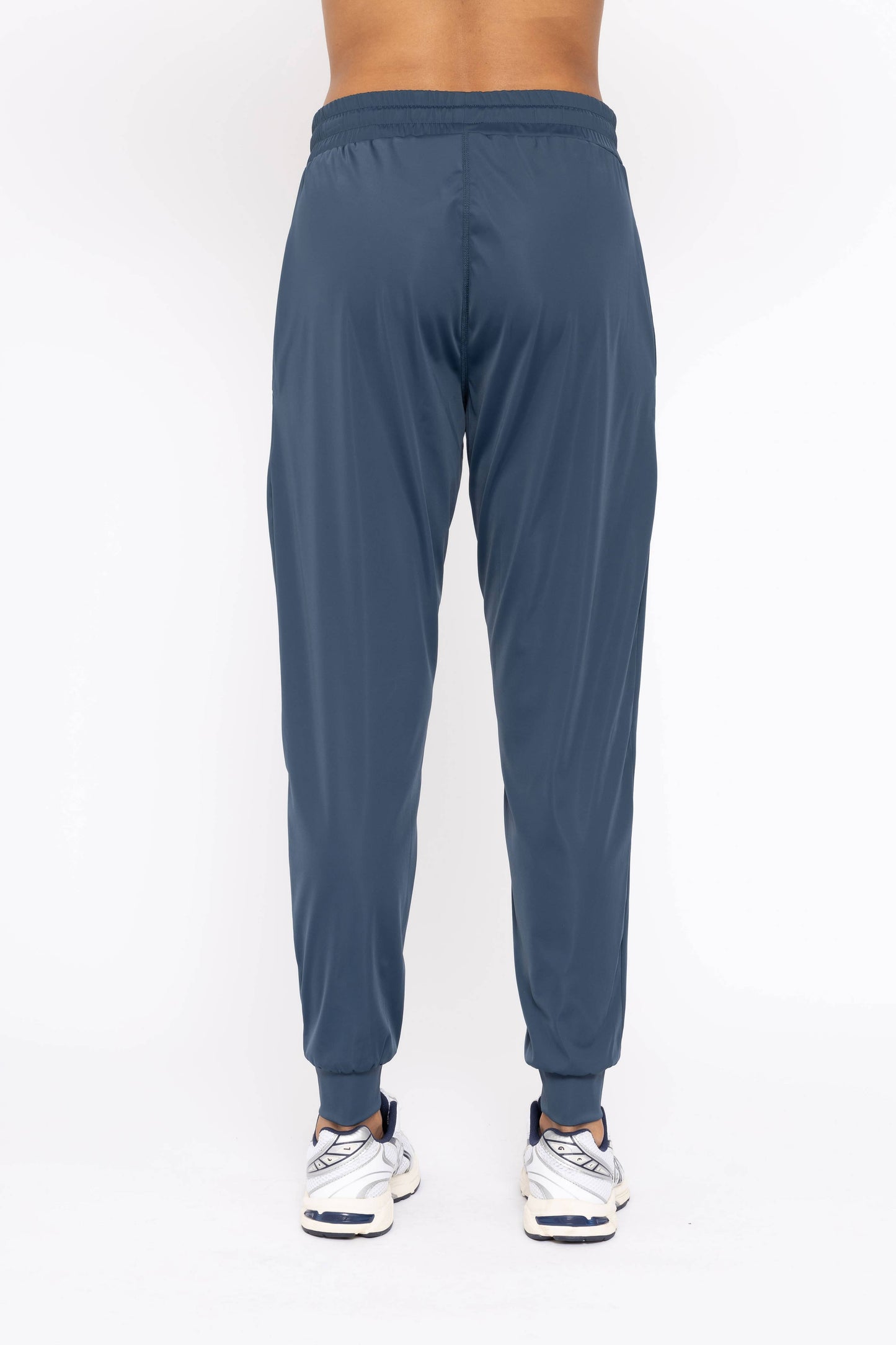 Solid Pleated Front Joggers