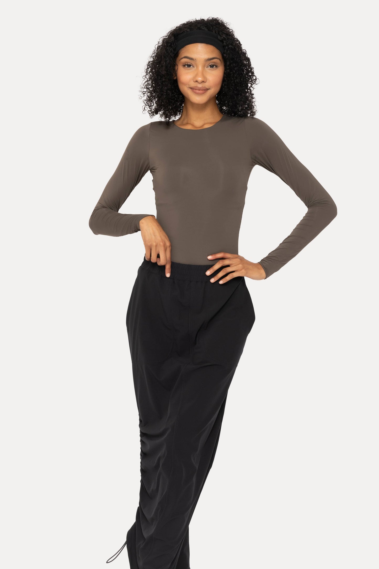 Double-Layered Long Sleeve Bodysuit