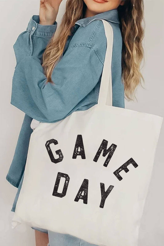 GAME DAY GRAPHIC LARGE TOTE BAG