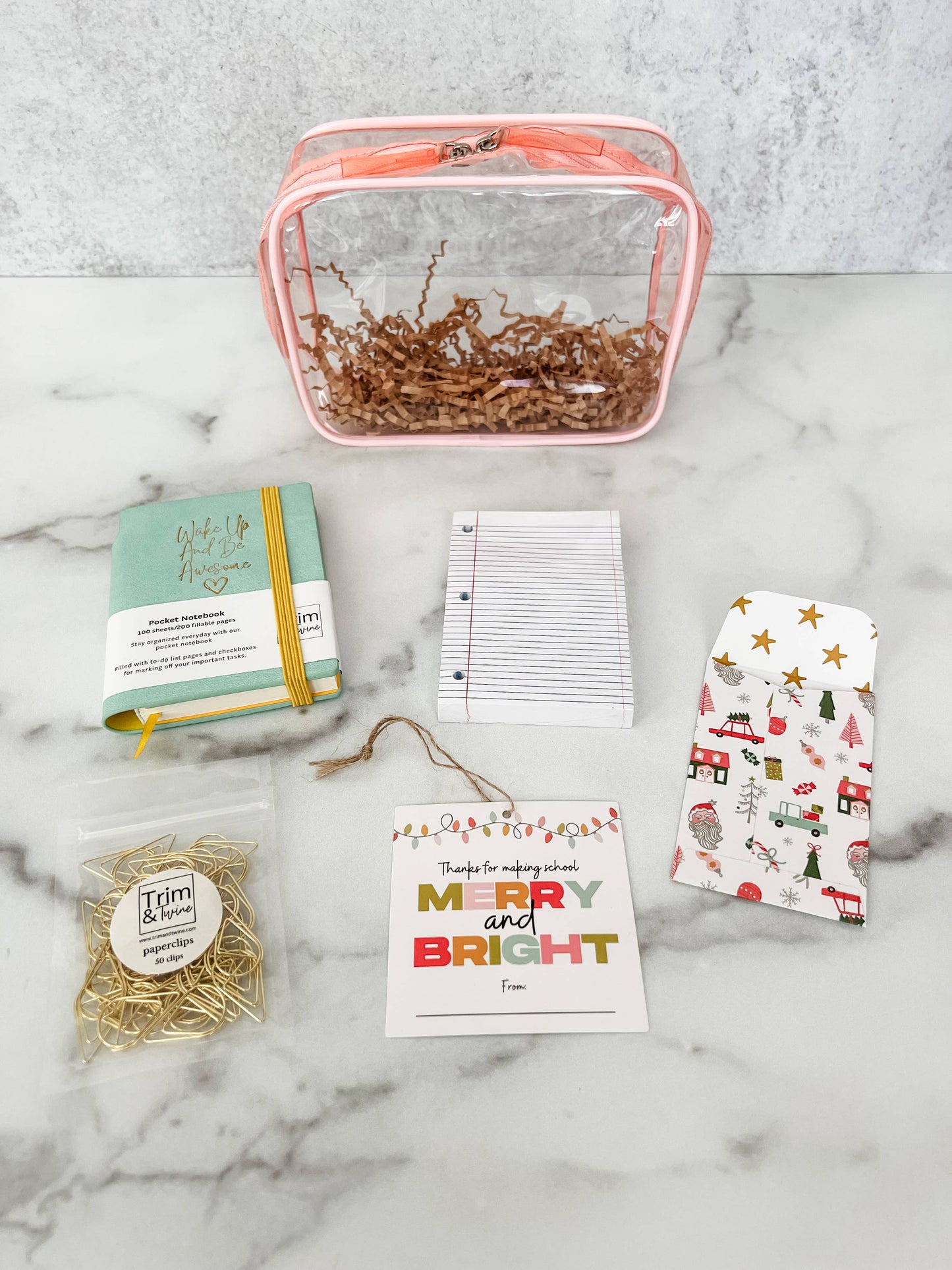 Merry + Bright Teacher Gift