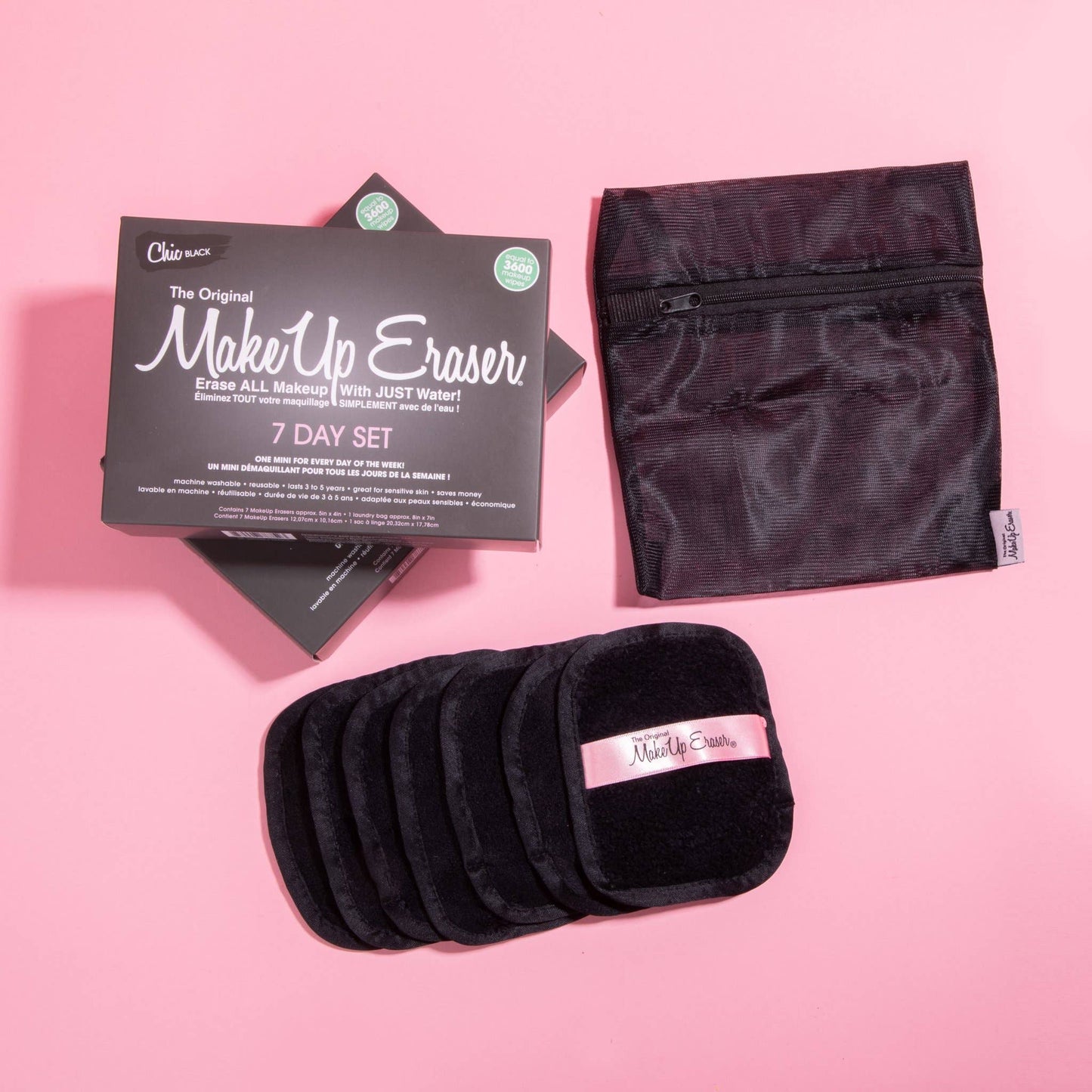 Makeup Eraser Chic Black 7-Day Set