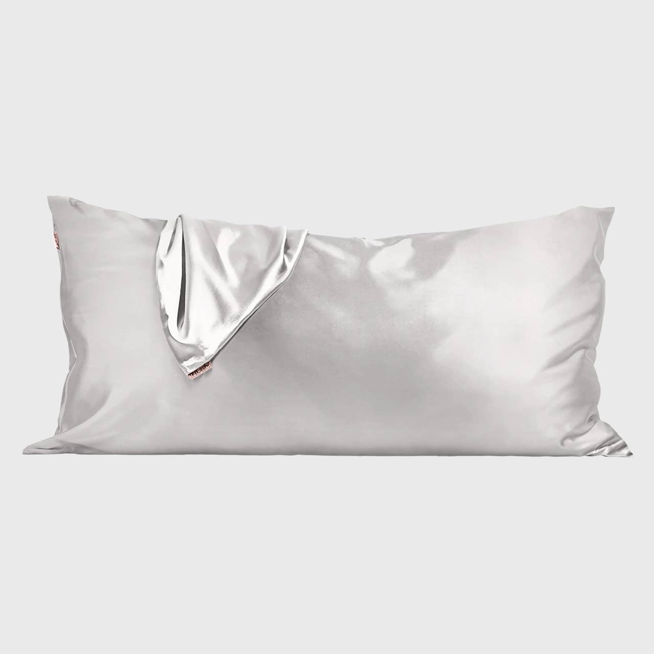 Satin Pillowcase King - Silver