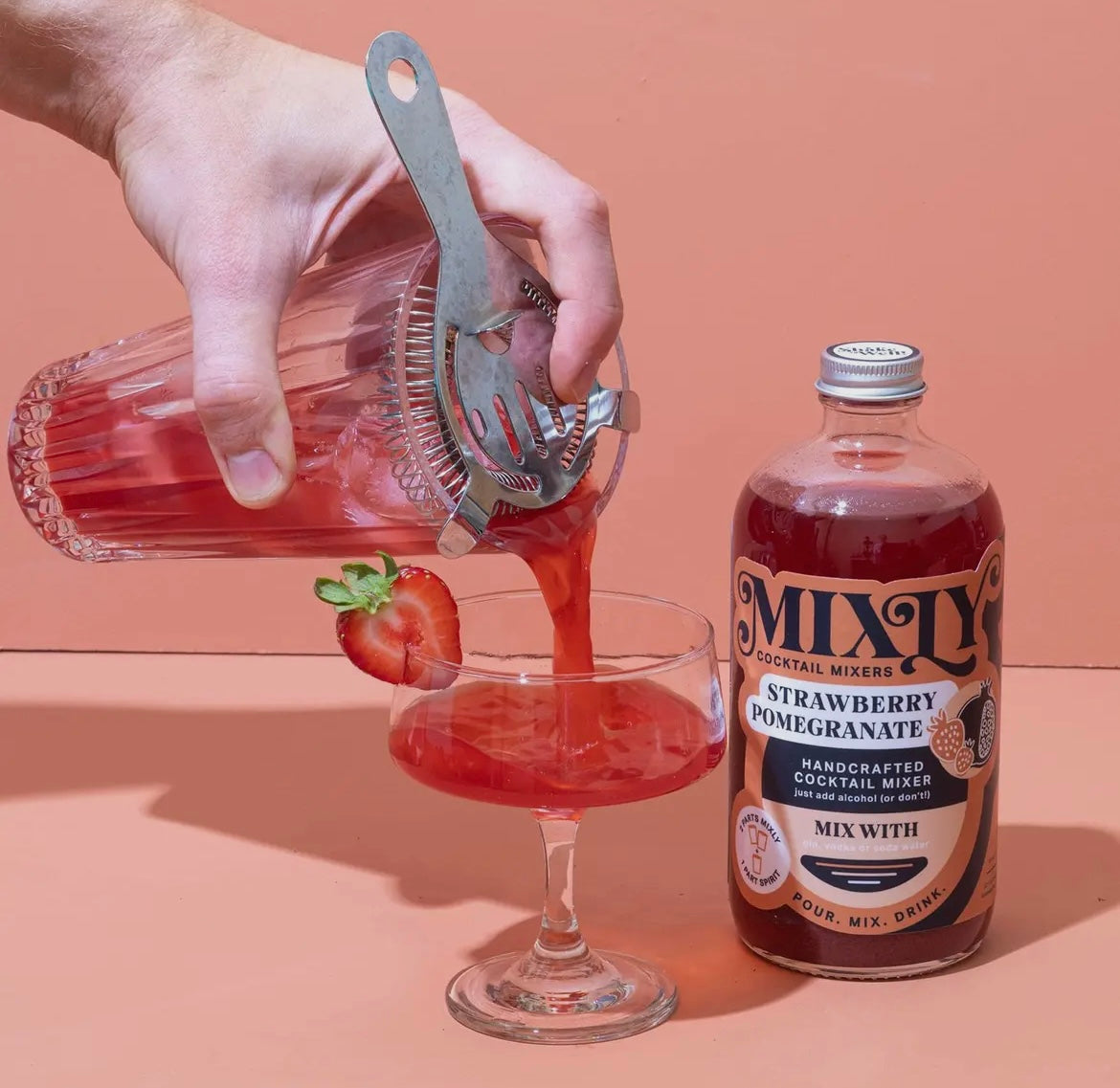 Mixly Strawberry Pomegranate Mixer