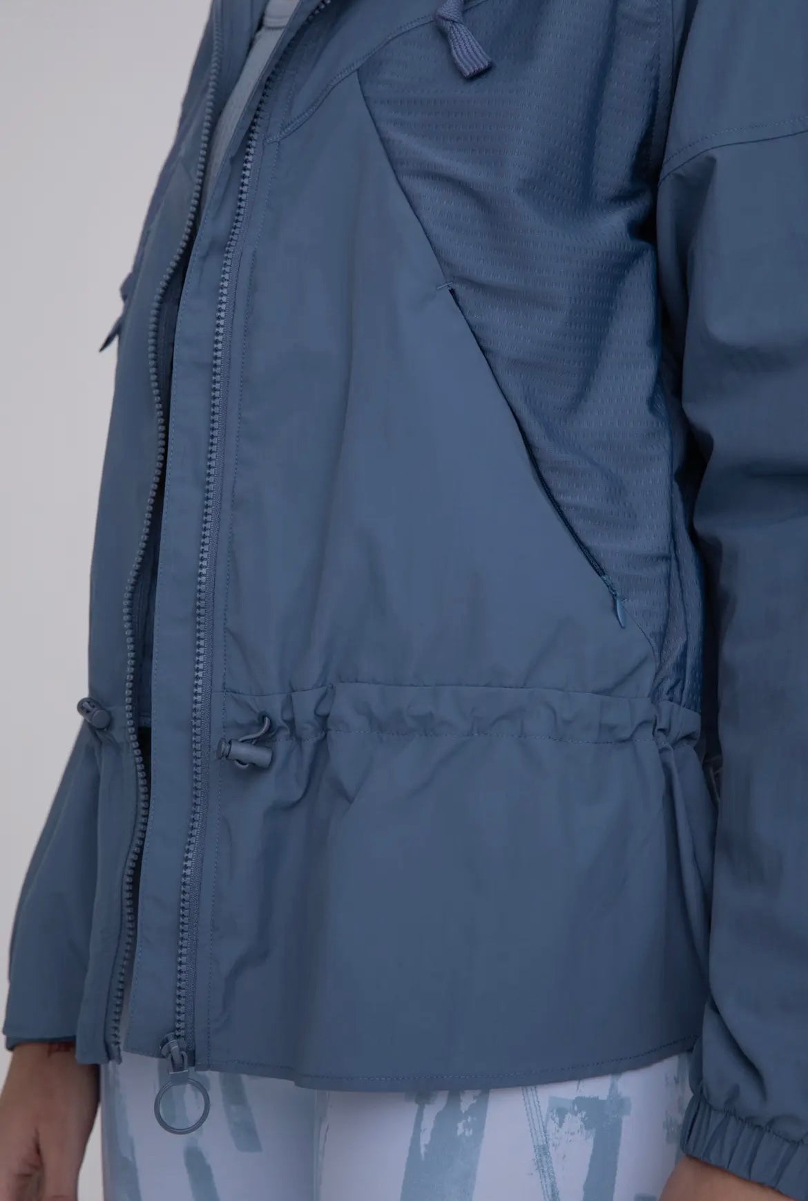 Adjustable Water-Resistant Active Jacket