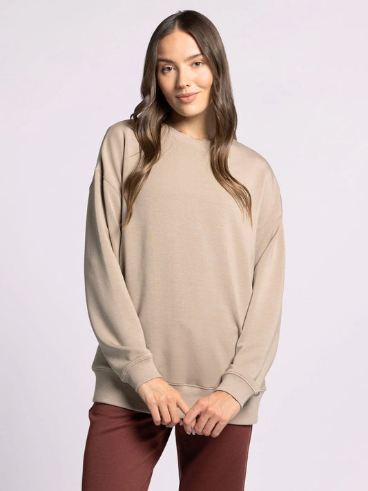 Martina Oversized Crew-Neck