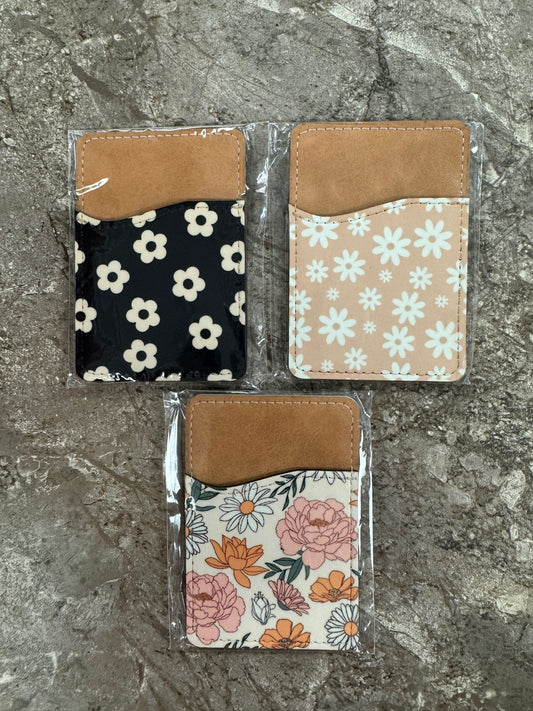 Phone Wallet, Card Holder, Stick on Phone Wallet