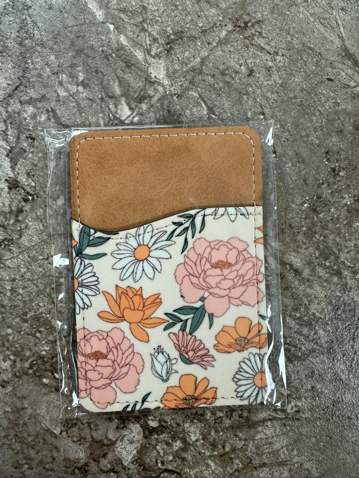 Phone Wallet, Card Holder, Stick on Phone Wallet