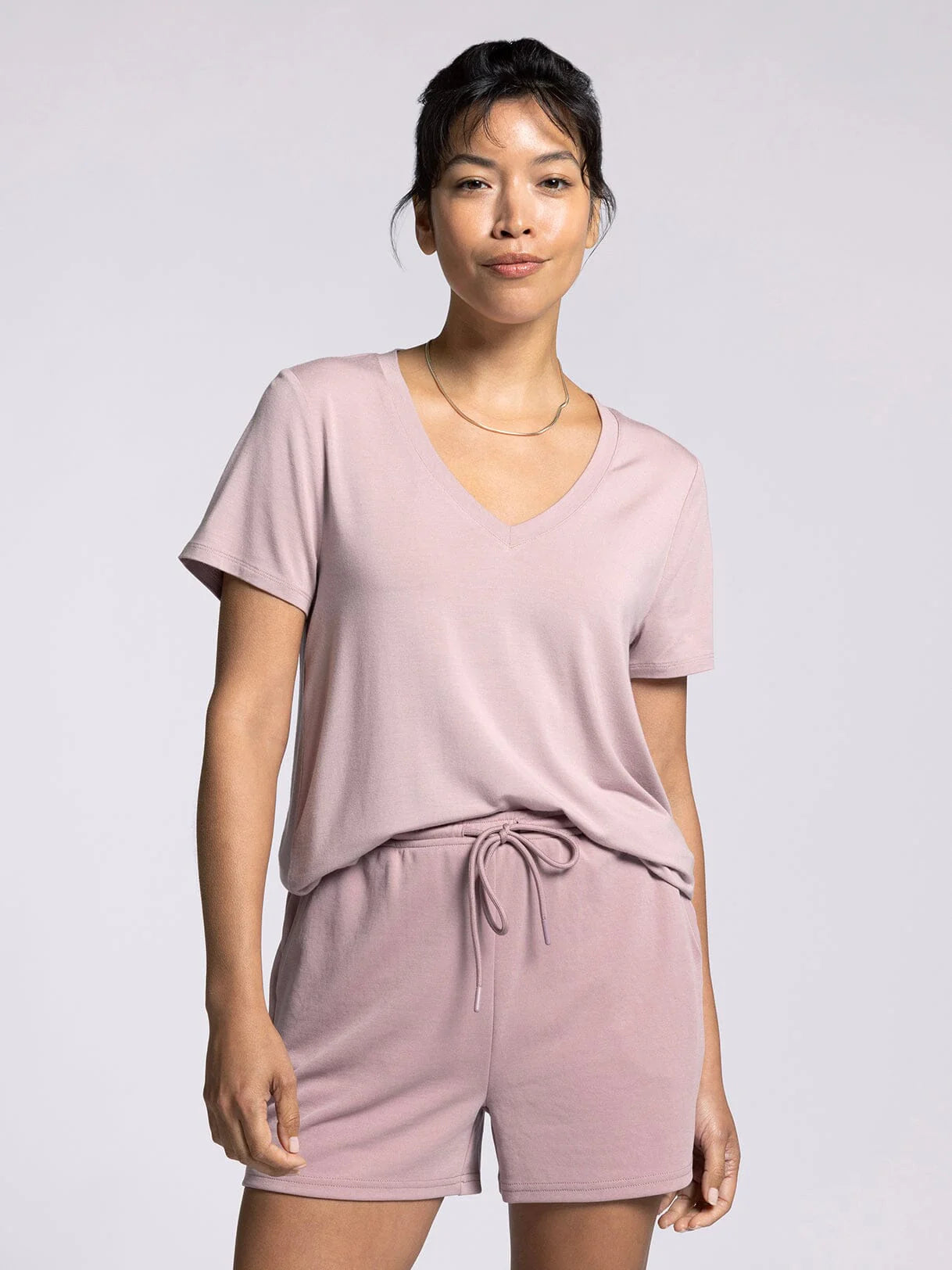 Smokey Mauve Tatiana Tee